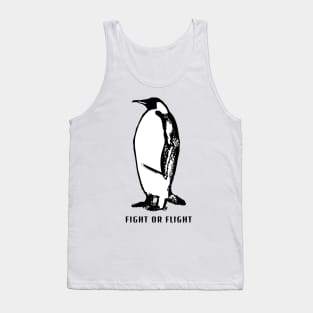 fight or flight Penguin Tank Top